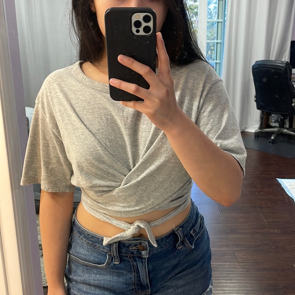 Aerie Wrap Crossover Top